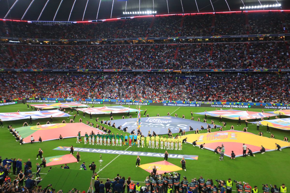 Ceremonie deschidere finala Ligii Natiunilor