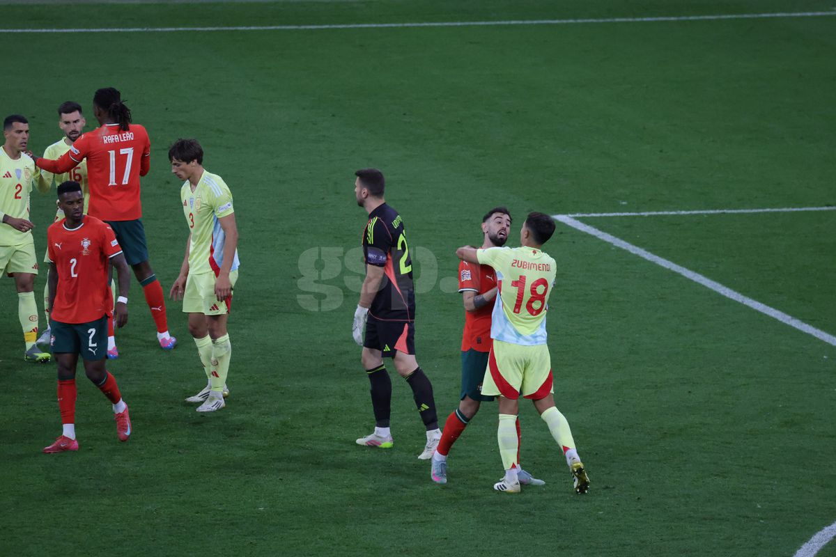 Portugalia - Spania, liga natiunilor -- repriza 2