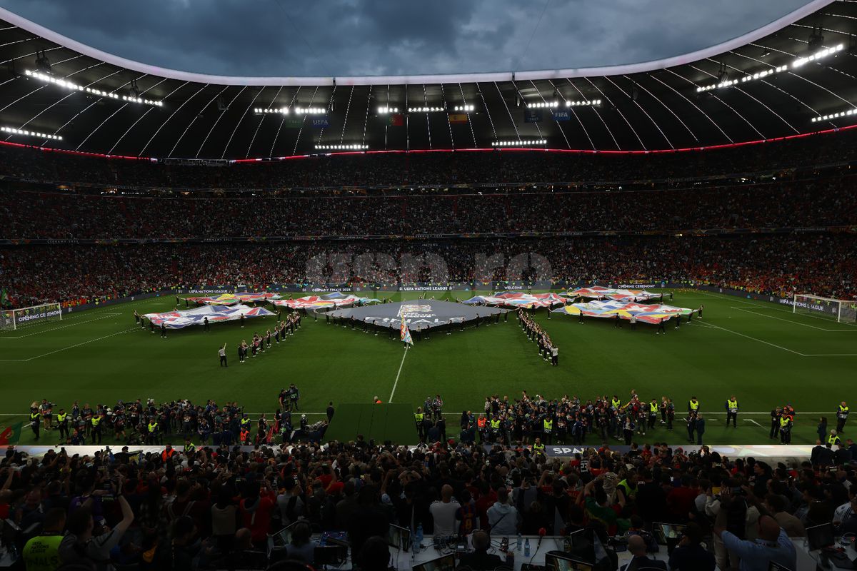 Ceremonie deschidere finala Ligii Natiunilor