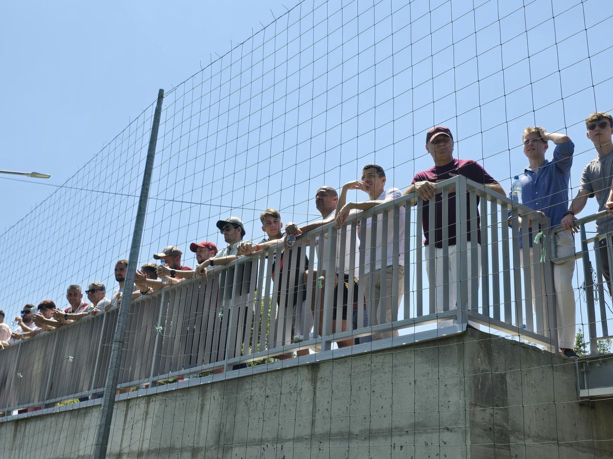 Dan Șucu, la meciul dintre Rapid U16 și U Cluj U16