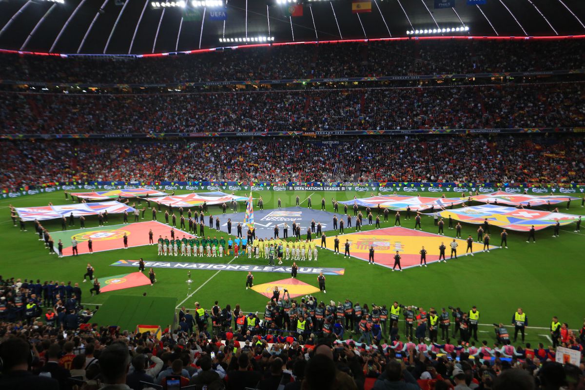 Ceremonie deschidere finala Ligii Natiunilor