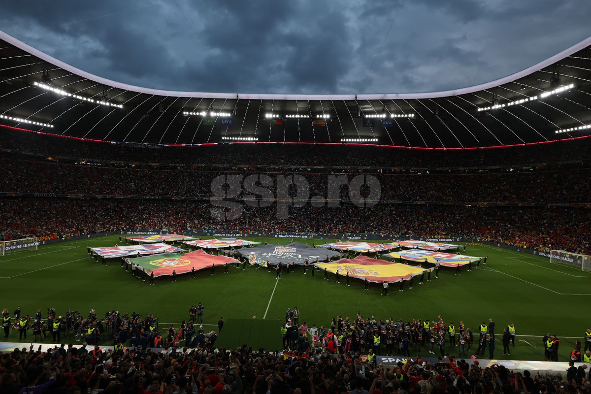 Ceremonie deschidere finala Ligii Natiunilor