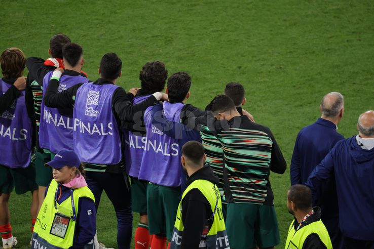 Cristiano Ronaldo la loviturile de la 11 metri în Portugalia - Spania. Foto: Ionuț Iordache (GSP.RO)