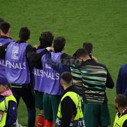 Cristiano Ronaldo la loviturile de la 11 metri în Portugalia - Spania. Foto: Ionuț Iordache (GSP.RO)