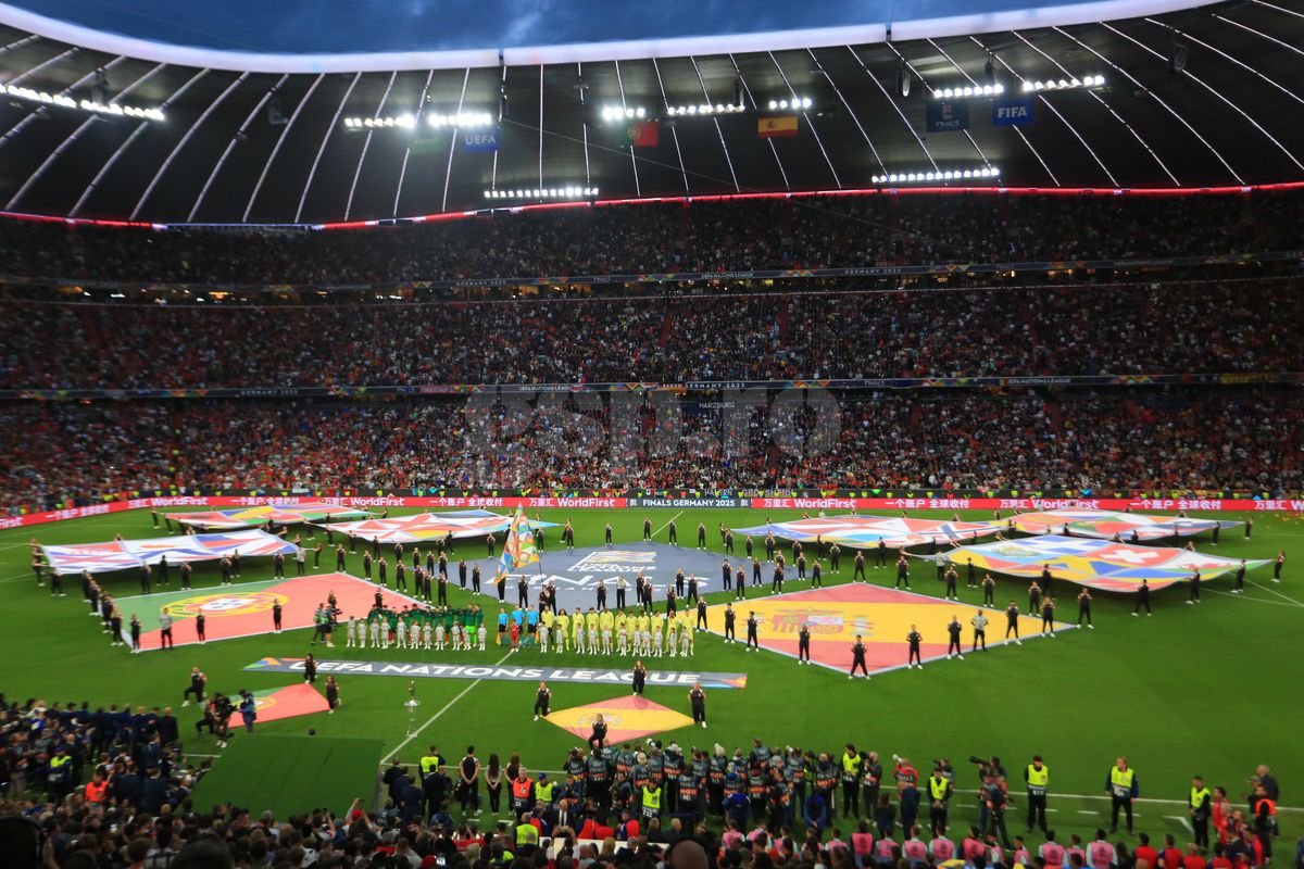 Ceremonie deschidere finala Ligii Natiunilor