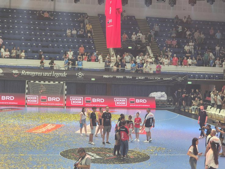 Imagini de pe parchet, după „Gala Neagu”/ foto: Adrian Jitea (GSP)