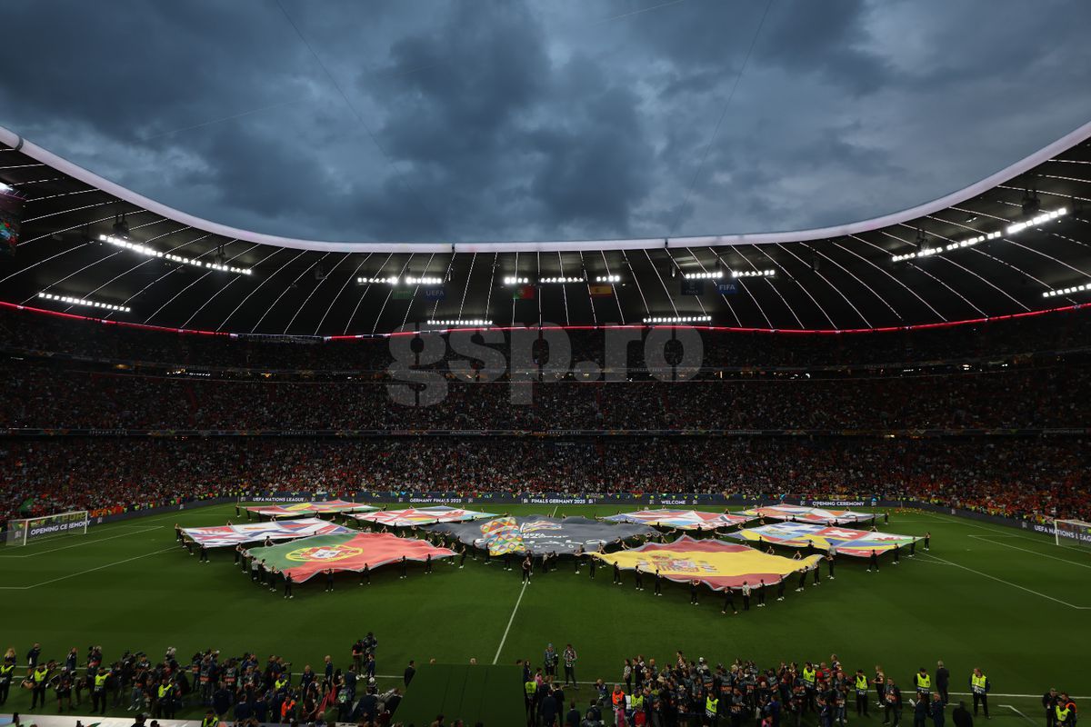 Ceremonie deschidere finala Ligii Natiunilor