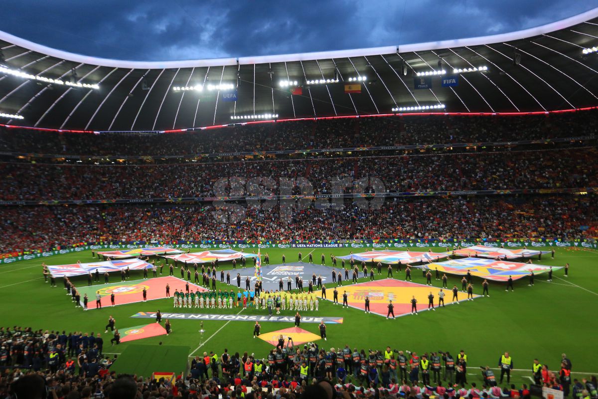 Ceremonie deschidere finala Ligii Natiunilor
