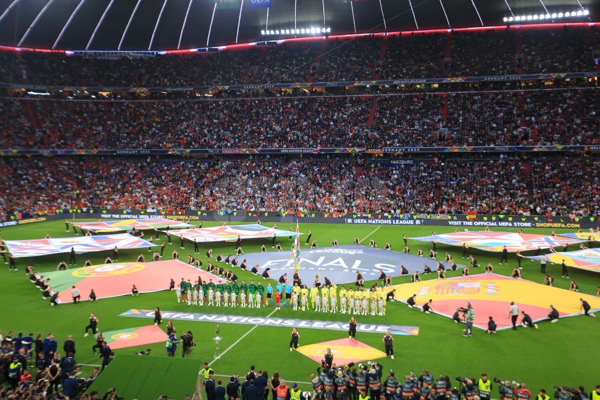 Ceremonie deschidere finala Ligii Natiunilor