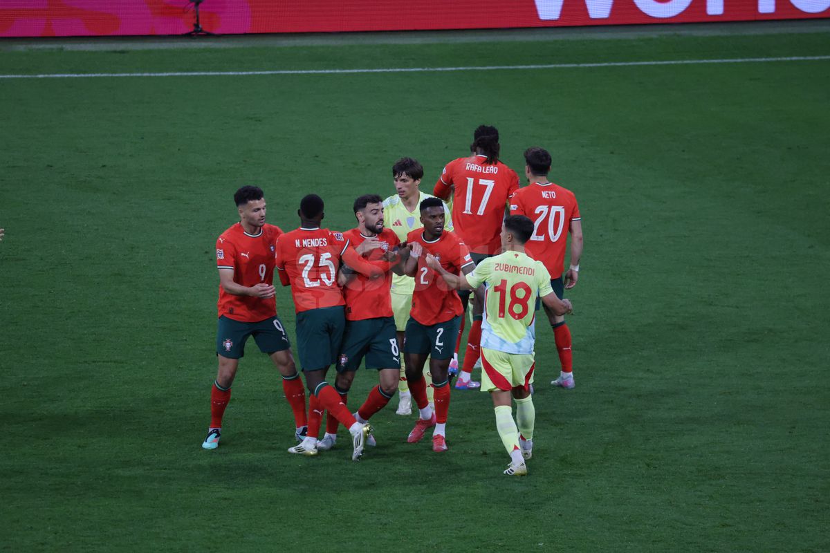 Portugalia - Spania, liga natiunilor -- repriza 2