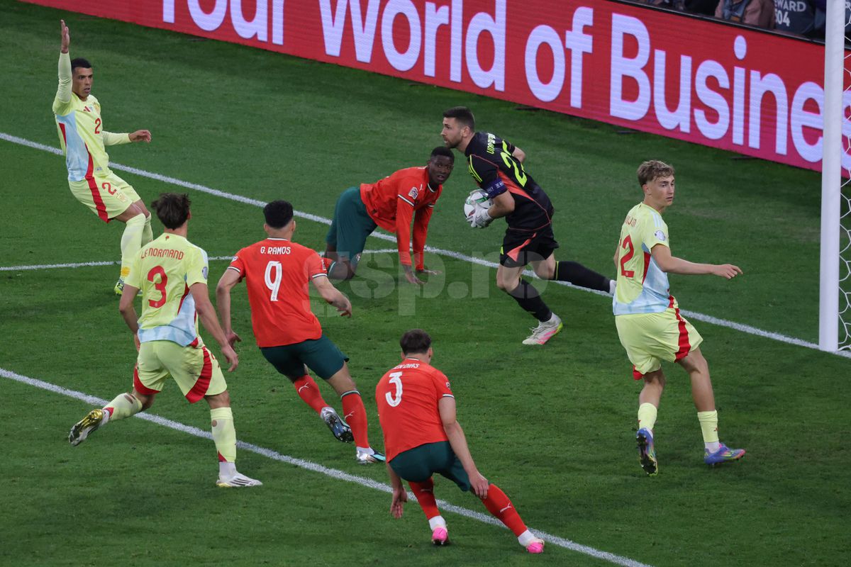 Portugalia - Spania, liga natiunilor -- repriza 2