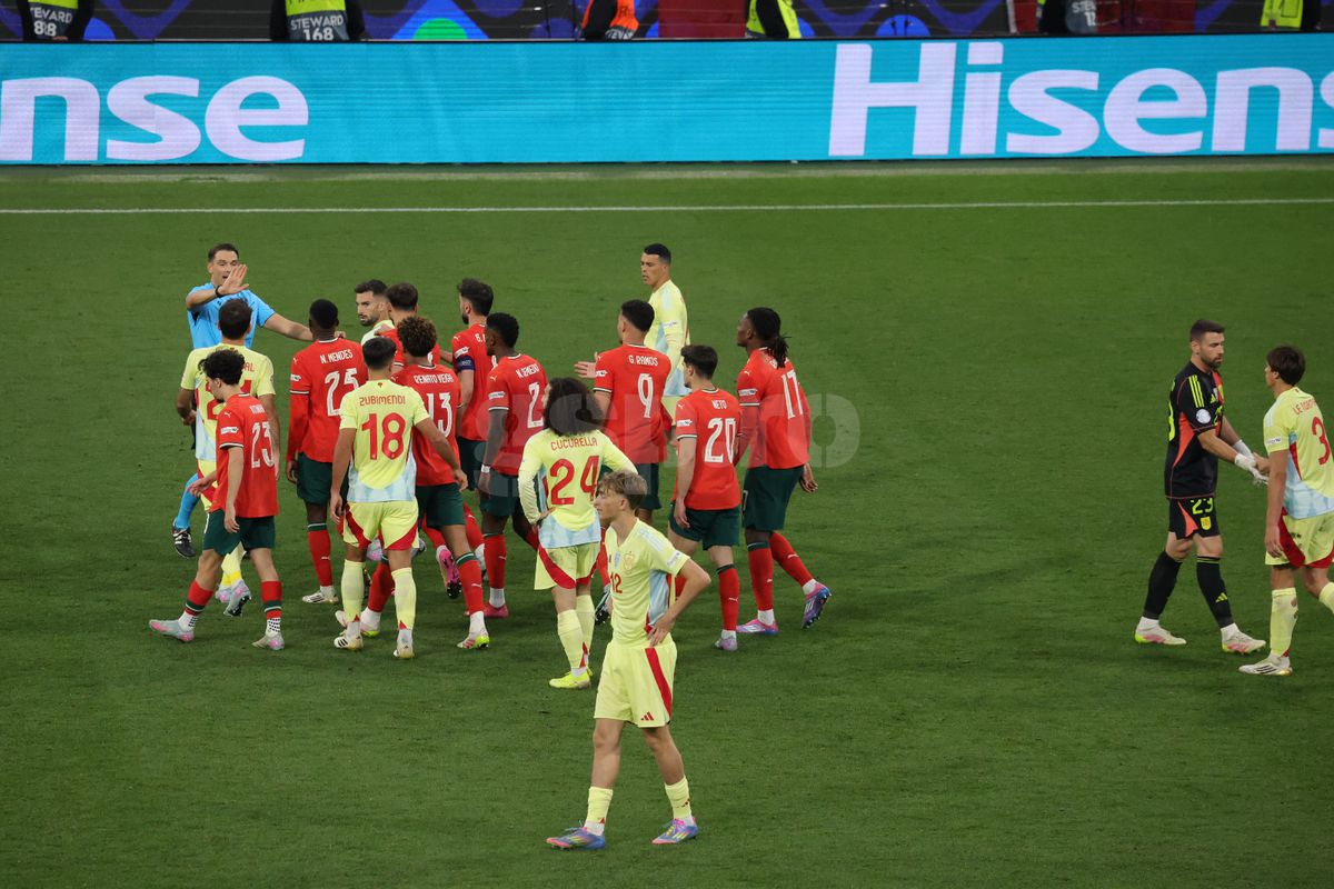 Portugalia - Spania, liga natiunilor -- repriza 2