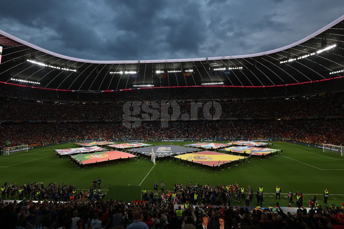 Ceremonie deschidere finala Ligii Natiunilor