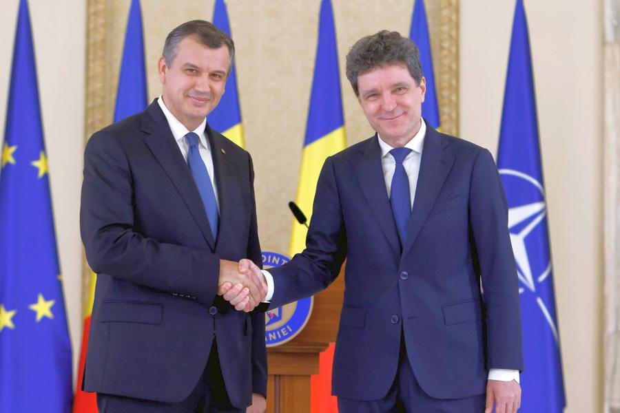 Premierul desemnat Eugen Tomac și președintele Nicușor Dan // FOTO: Imago Images Premierul desemnat Eugen Tomac are o propunere neașteptată pentru sportul românesc: „Cupă comună cu această țară!”