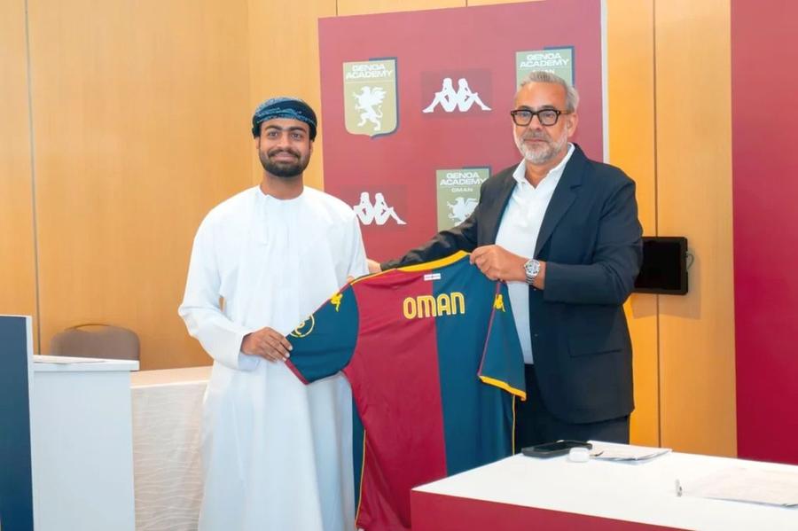Genoa lui Dan Șucu și-a deschis academie de fotbal în Oman // FOTO: genoacfc Dan Șucu a făcut o investiție la 300 de kilometri de unul dintre cele mai riscante locuri de pe planetă!
