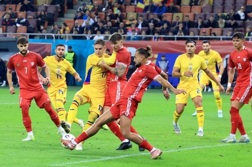 România a jucat un amical cu Moldova în 2025 // FOTO: GSP.ro