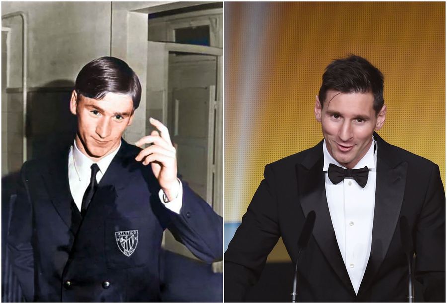 FOTO Imaginea virală cu Leo Messi și un fost selecționer al Spaniei!„Acum știe și Messi cum va arăta la 70 de ani”