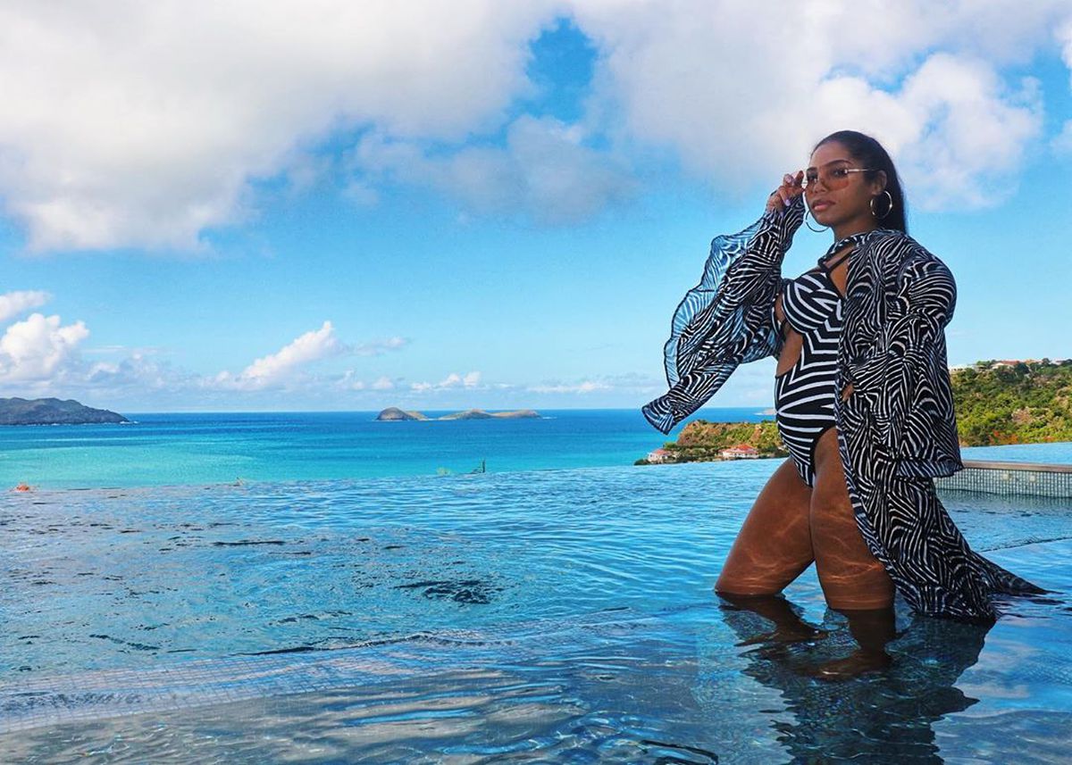 Usain Bolt a postat prima imagine cu fiica sa, Olympia, de ziua iubitei: „Voi continua să-ți dau motive să zâmbești”