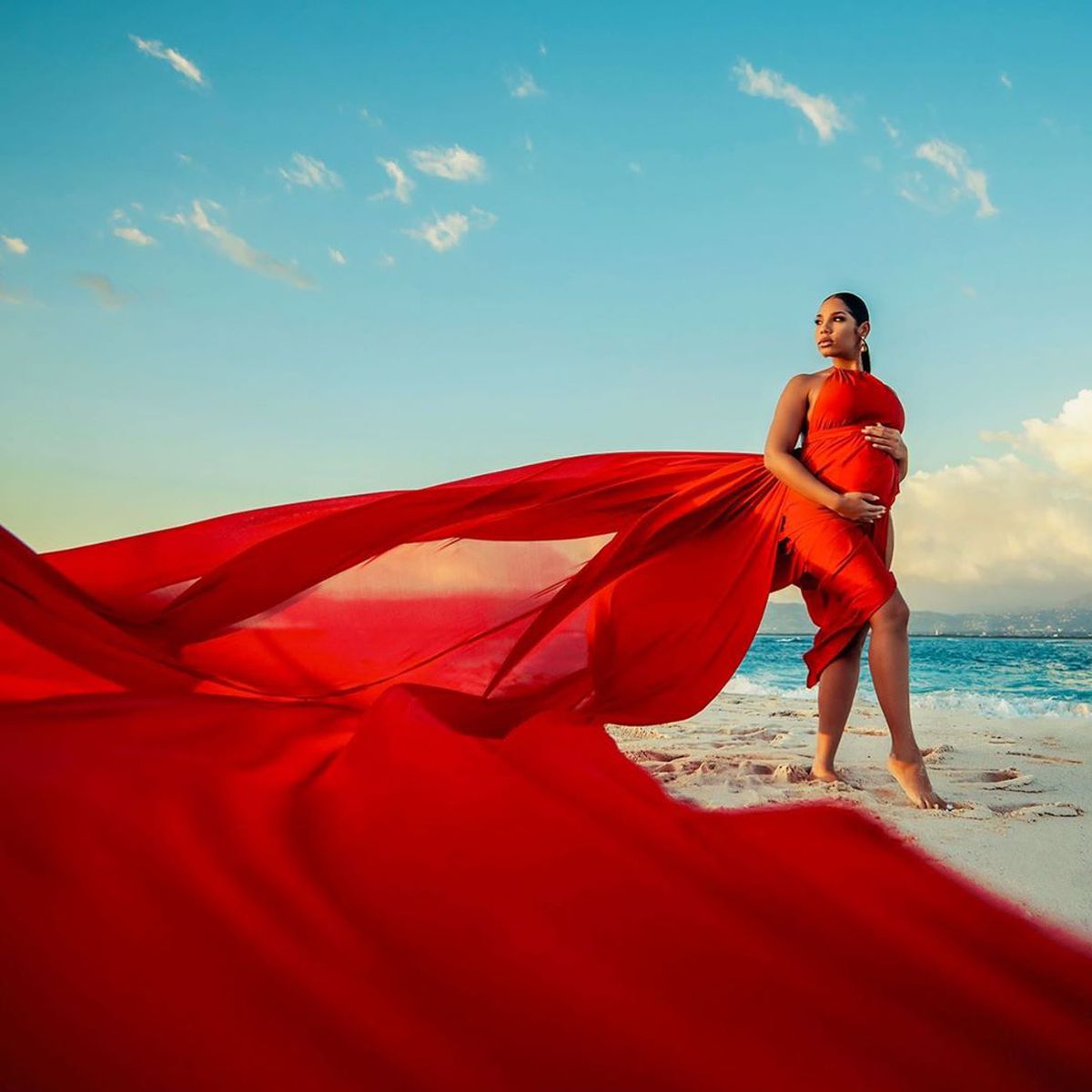 Usain Bolt a postat prima imagine cu fiica sa, Olympia, de ziua iubitei: „Voi continua să-ți dau motive să zâmbești”