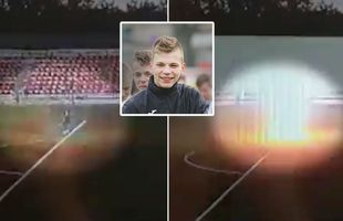 VIDEO Imagini incredibile: fotbalist fulgerat din senin la antrenament!
