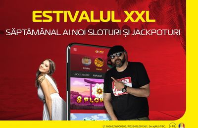 Încearcă tot de la Kajot! Acum ai cele mai bogate 10 sloturi din România, cu Estivalul XXL de la Casa Pariurilor