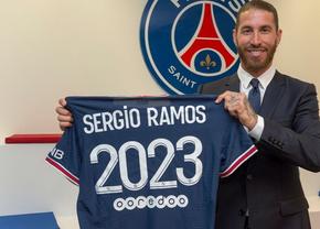 Sergio Ramos a semnat și a fost anunțat oficial de PSG! Primele imagini în tricoul francezilor