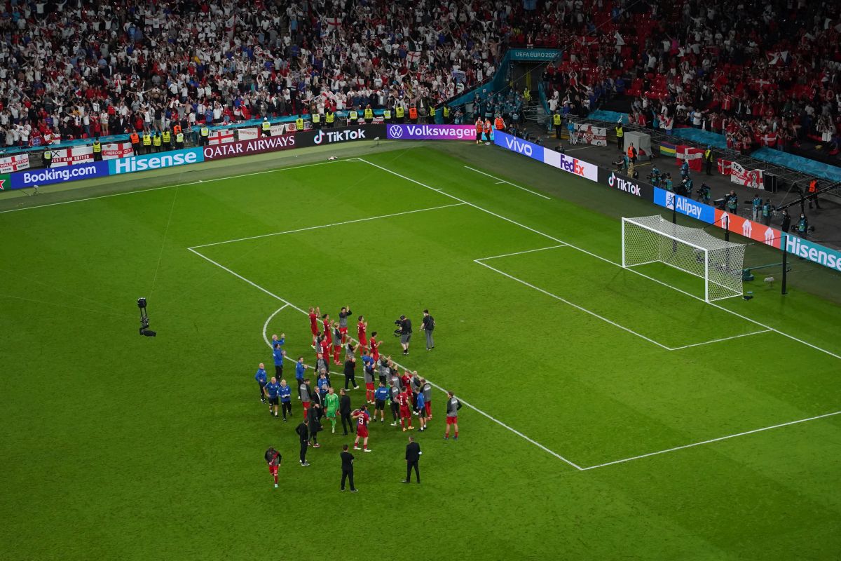 Anglia - Danemarca, semifinală Euro 2020
