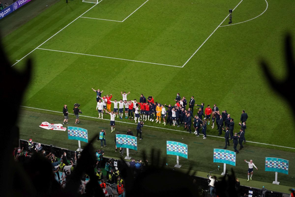 Anglia - Danemarca, semifinală Euro 2020