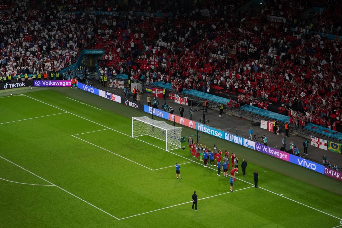 Anglia - Danemarca, semifinală Euro 2020