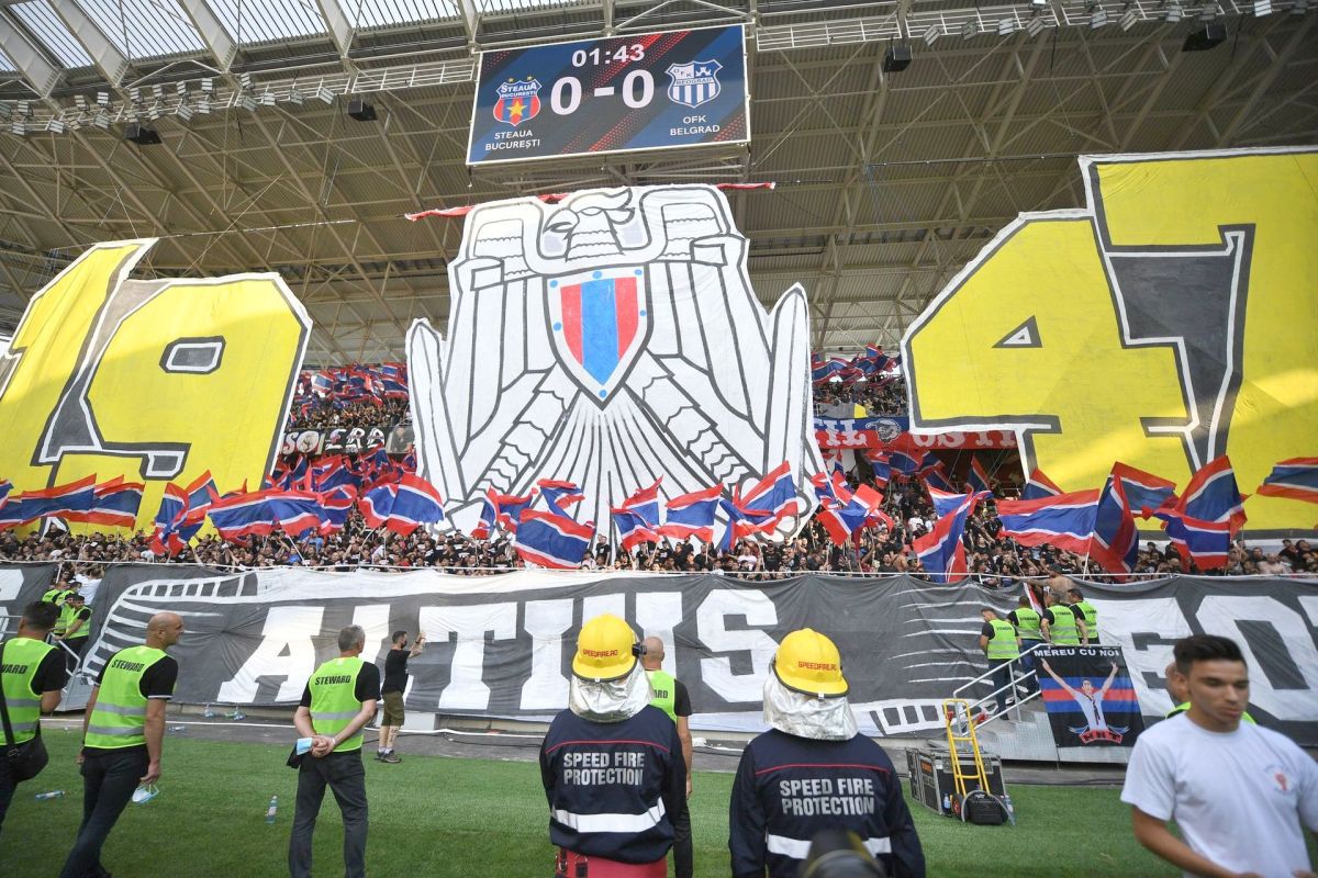 Cum s-a trăit inaugurarea stadionului Steaua: „M-au speriat” » Îndemn pentru fani