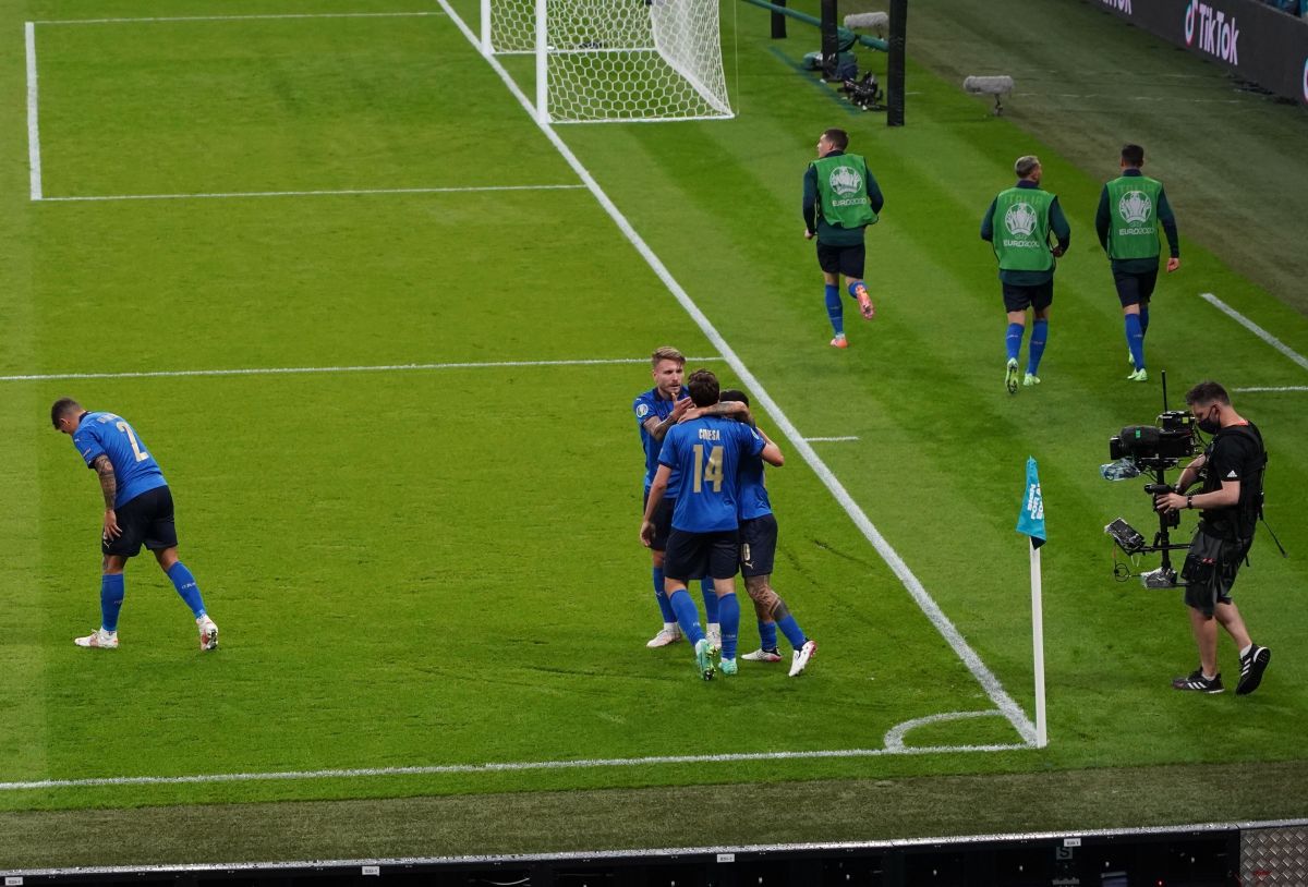 Faza turneului » Ce a pățit Bonucci pe Wembley după ce Italia s-a calificat în finala EURO