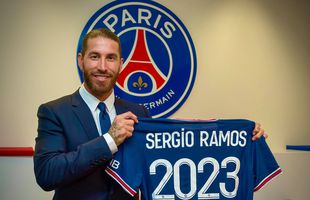 Sergio Ramos, încântat de PSG: „Cel mai bun loc pentru a continua să visez”