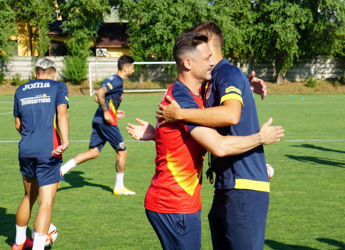 Dragoș Nedelcu a părăsit cantonamentul naționalei U23 / FOTO: FRF.ro