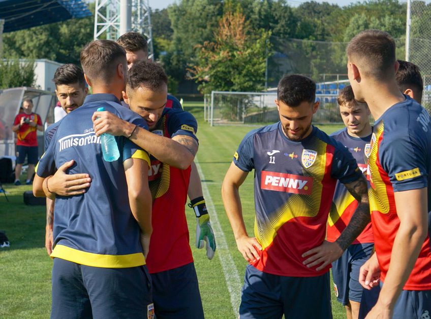 Dragoș Nedelcu a părăsit cantonamentul naționalei U23 / FOTO: FRF.ro