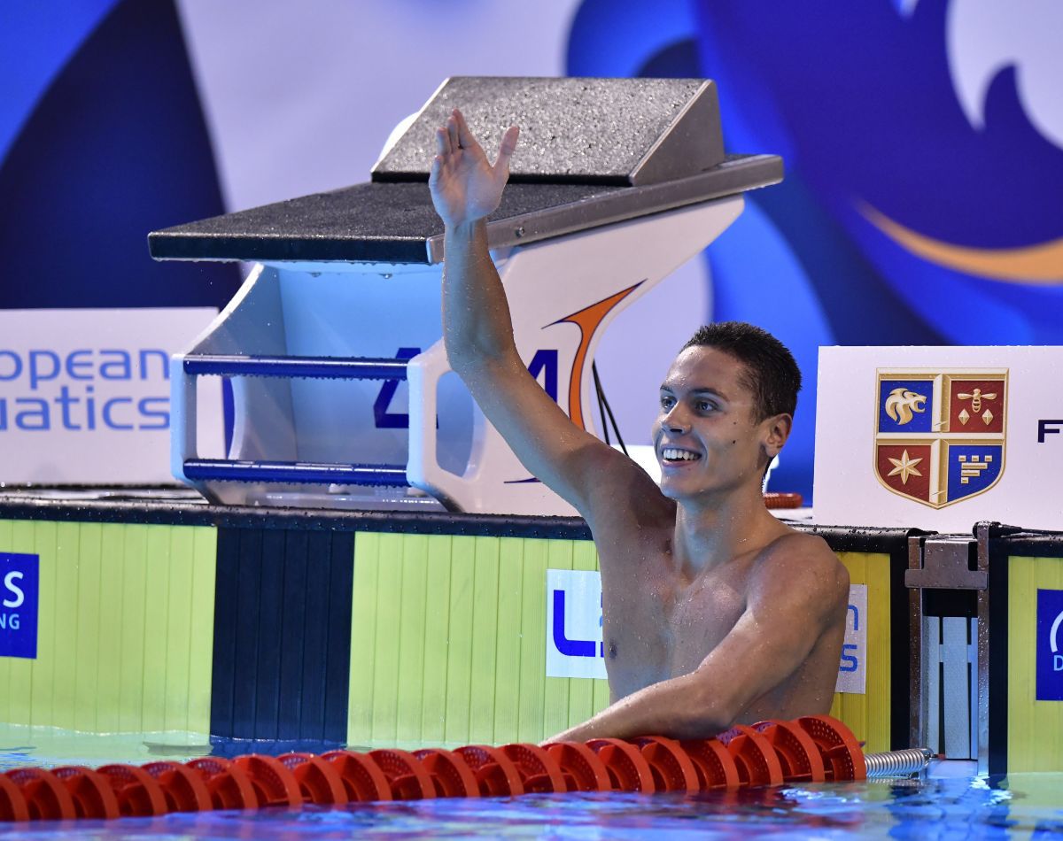 Ziua a 4-a la Europenele de juniori de la Otopeni » Încă o medalie de AUR pentru fenomenul David Popovici!