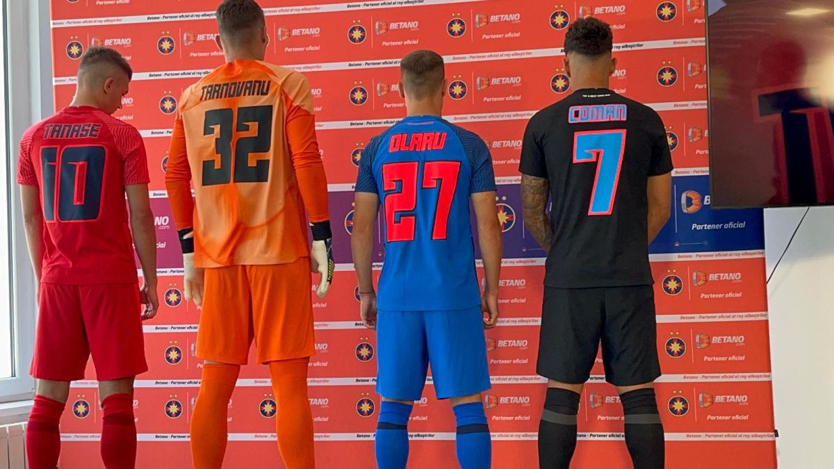 FCSB și-a prezentat echipamentul pentru noul sezon: imagini spectaculoase