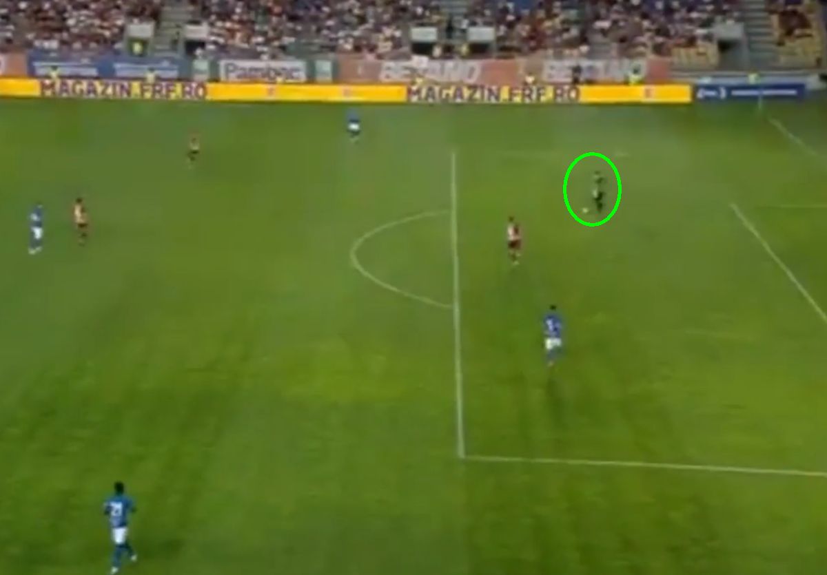 Mihai Aioani, gafă în Farul - Sepsi