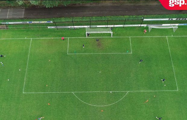 Așa arată un antrenament FCSB filmat cu drona în Olanda! Video spectaculos realizat de GSP, de la 50 de metri de sol