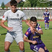 Imagine din amicalul oltenilor cu FC Argeș / Sursă foto: Facebook@ FCU Craiova1948