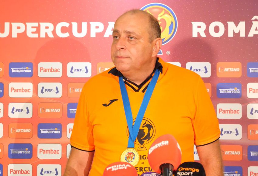 Laszlo Dioszegi, finanțatorul lui Sepsi, a fost euforic după al 4-lea trofeu cucerit de formația lui, 1-0 în Supercupa cu Farul.