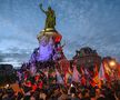 Violențele au izbucnit aseară în Paris, între fanii extremei stânga Frontul Național și forțele de ordine, foto: Imago