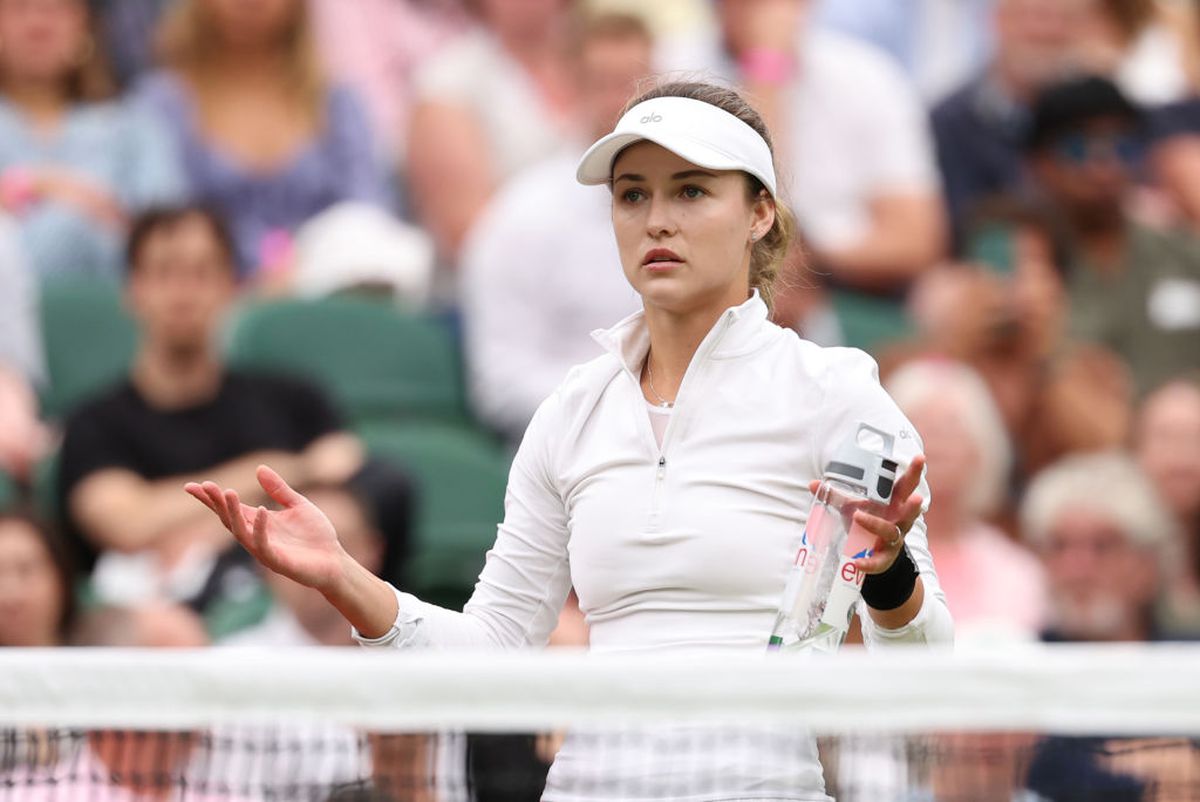 Anna Kalinskaya, abandon în lacrimi » Elena Rybakina merge în sferturile de la Wimbledon