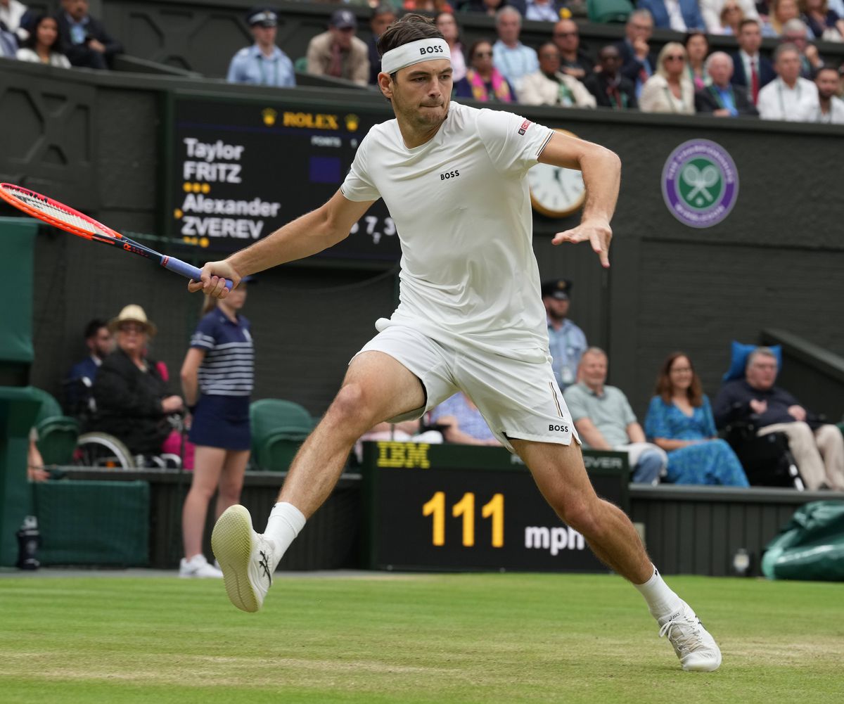 Taylor Fritz a întors scorul cu Alexander Zverev, după ce a fost condus cu 0-2 la Wimbledon