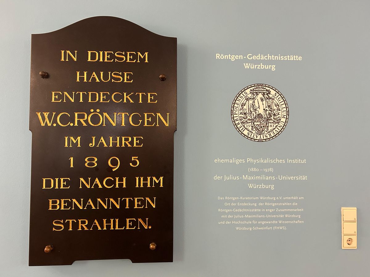 Laboratorul din Würzburg în care Wilhelm Röntgen a descoperit razele X