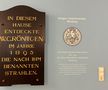 Panoul care te întâmpină la intrare: „În această încăpere a descoperit W.C. Röntgen razele numite după el”