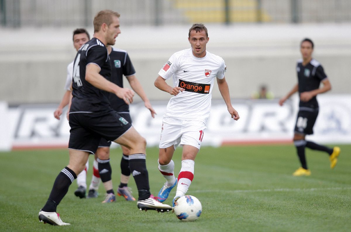 Răzvan Cazacu - imagini cu fosta promisiune a „câinilor”, cu un meci pentru Dinamo în preliminariile Europa League