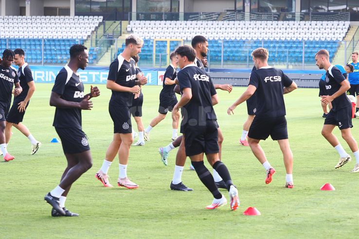 FCSB efectuează antrenamentul oficial în San Marino, pentru debutul în Champions League FOTO Ionuț Iordache (GSP)