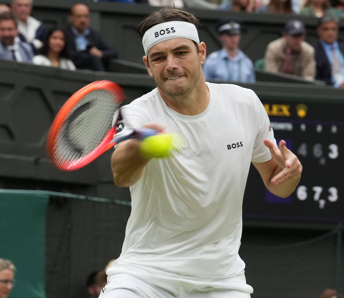 Taylor Fritz a întors scorul cu Alexander Zverev, după ce a fost condus cu 0-2 la Wimbledon