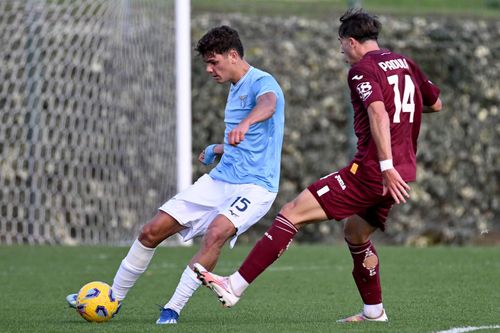 Matteo Duțu, în tricoul lui Lazio / Foto: Getty Images