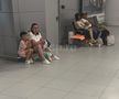 Imaginile de pe aeroportul Otopeni, după ce zborul spre Larnaca a fost amânt ore în șir
